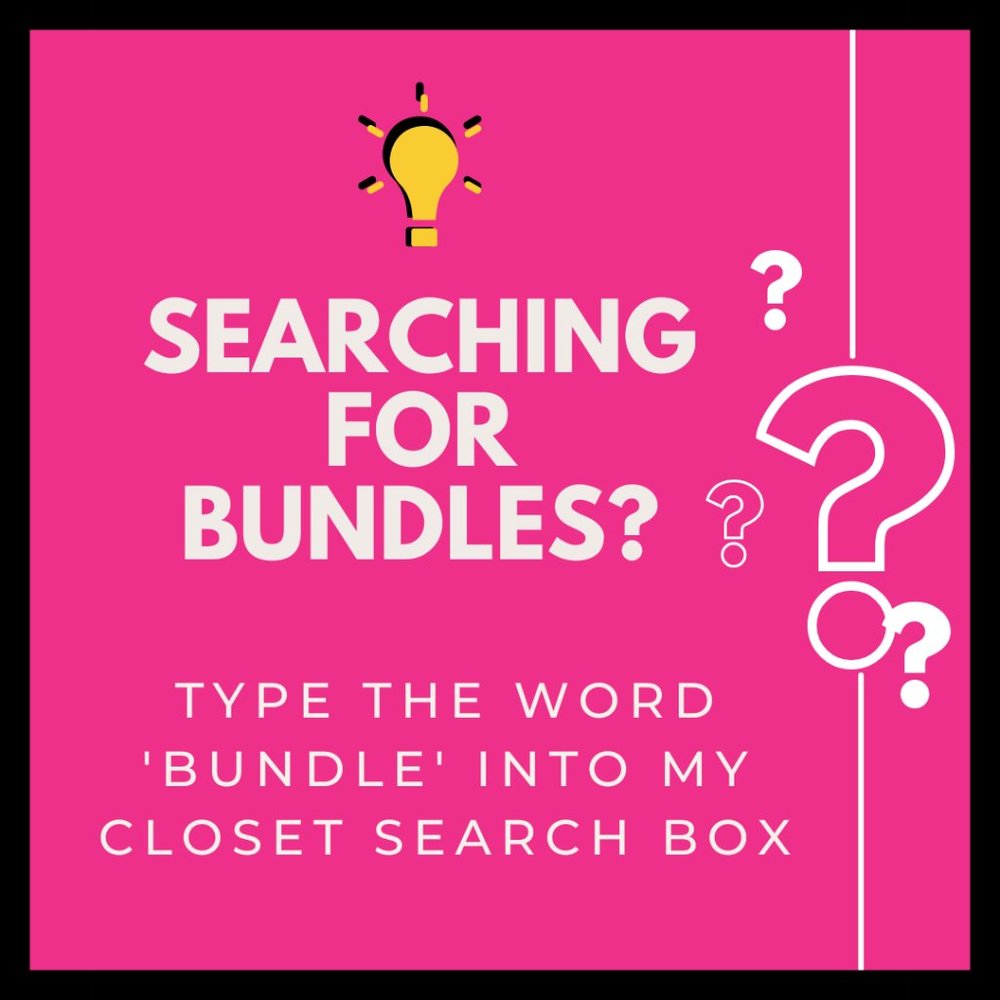 Closet Navigation Tip #4 + Bundle Discount Info
